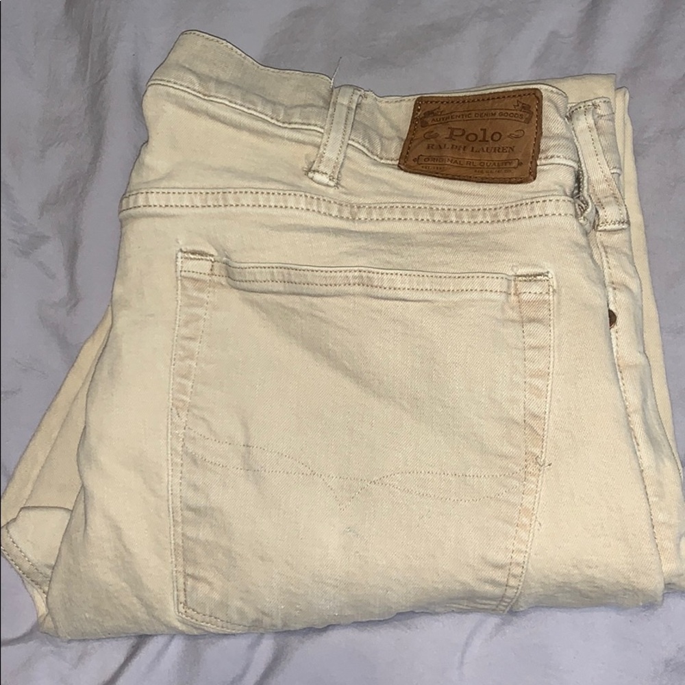 Khaki Polo Ralph Lauren jeans size 38/30